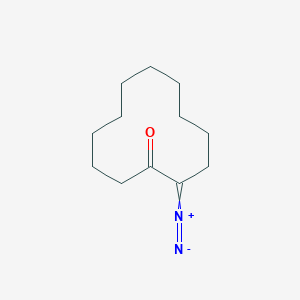 molecular formula C12H20N2O B8341665 2-Diazocyclododecanone 