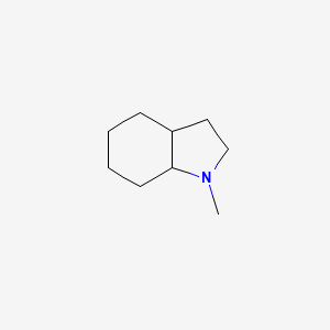 molecular formula C9H17N B8341711 N-methyl-Octahydroindole 