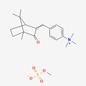 4-[(2-Oxo-3-bornylidene)methyl]-phenyl trimethylammonium methyl sulfate