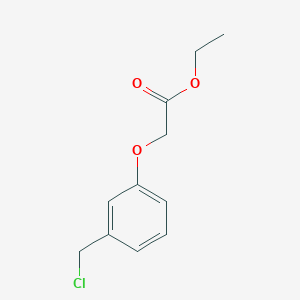 Ethyl 3-(chloromethyl)phenoxyacetate