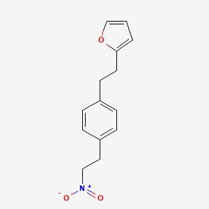 4-(2-Furan-2-yl-ethyl)-(2-nitro-ethyl)-benzene