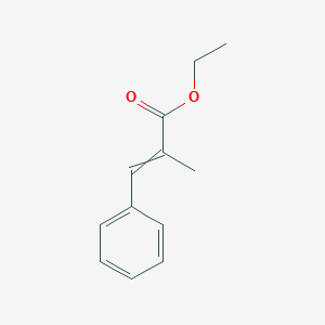 molecular formula C12H14O2 B8341808 ethyl (2Z)-2-methyl-3-phenylprop-2-enoate CAS No. 1734-78-7