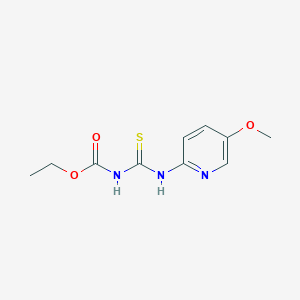 Ethyl {[(5-methoxypyridin-2-yl)amino]carbonothioyl}carbamate