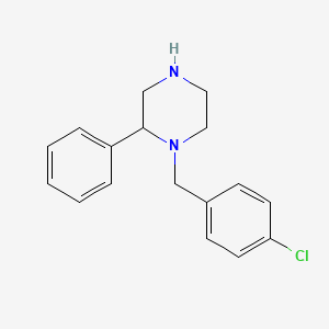 1-(4'-Chloro benzyl)-2-phenyl piperazine