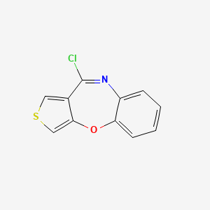 molecular formula C11H6ClNOS B8341829 10-Chloro-thieno[3,4-b][1,5]benzoxazepine 