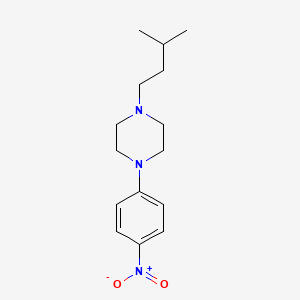 1-Isopentyl-4-(4-nitrophenyl)piperazine
