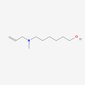 molecular formula C10H21NO B8342156 6-(Allyl-methyl-amino)-hexan-1-ol 