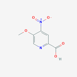 5-Methoxy-4-nitropicolinic Acid