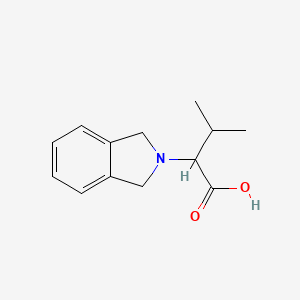 2-(2-Isoindolinyl)-3-methylbutanoic acid