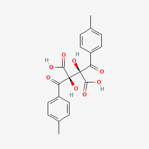 molecular formula C20H18O8 B8342243 Di-para-toluoyl-L-tartaric acid 