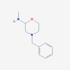 (4-Benzyl-1,4-Oxazinan-2-Yl)-Methylamine
