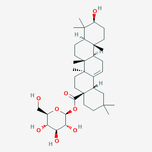 molecular formula C36H58O8 B083423 oleanolic acid beta-D-glucopyranosyl ester CAS No. 14162-53-9