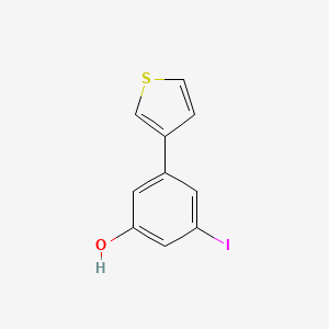3-Iodo-5-thiophen-3-yl-phenol