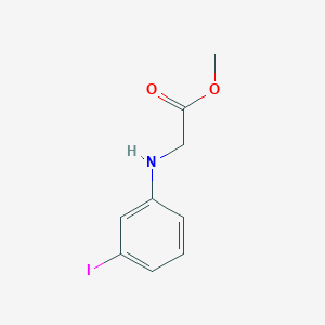 (3-Iodo-phenylamino)-acetic acid methyl ester