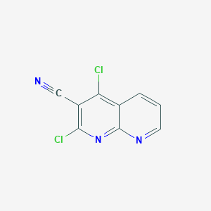 2,4-Dichloro-[1,8]-naphthyridine-3-carbonitrile