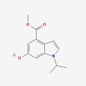 6-hydroxy-1-isopropyl-1H-indole-4-carboxylic acid methyl ester