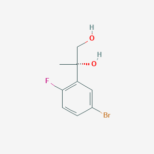 (S)-2-(5-Bromo-2-fluoro-phenyl)-propane-1,2-diol