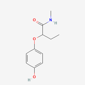(RS)-2-(4-hydroxy-phenoxy)-N-methyl-butyramide