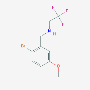 3[N-(2,2,2-trifluoroethyl)aminomethyl]-4-bromoanisole