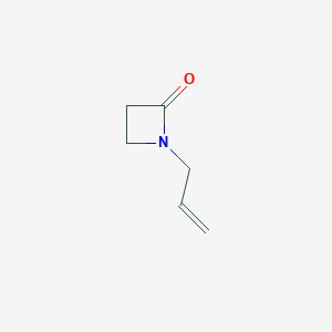 molecular formula C6H9NO B8342683 Allylazetidinone 