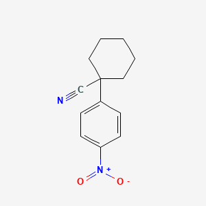 1-(4-Nitro-phenyl)-cyclohexanecarbonitrile