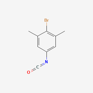 2-Bromo-5-isocyanato-1,3-dimethylbenzene