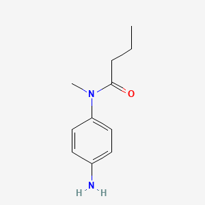 N-(4-Aminophenyl)-N-methylbutyramide
