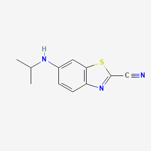 2-Cyano-6-isopropylaminobenzothiazole