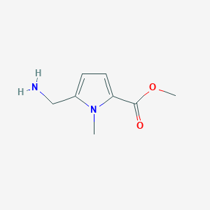 methyl 5-(aminomethyl)-1-methyl-1H-pyrrole-2-carboxylate