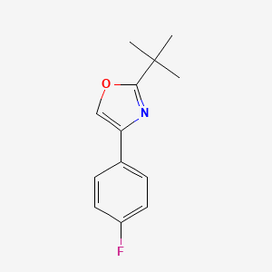 2-tert-Butyl-4-(4-fluorophenyl)oxazole