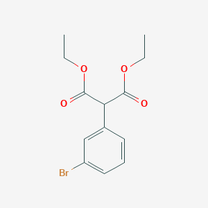 molecular formula C13H15BrO4 B8342877 Diethyl (3-bromophenyl)malonate 