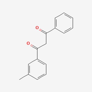 molecular formula C16H14O2 B8342894 Benzoyl m-Methylbenzoylmethane 