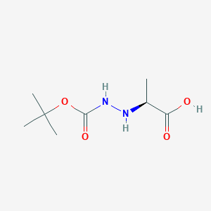 molecular formula C8H16N2O4 B8342972 t-butoxycarbonylamino-L-alanine 