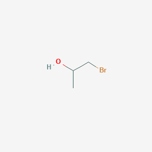 molecular formula C3H7BrO B008343 1-溴-2-丙醇 CAS No. 19686-73-8