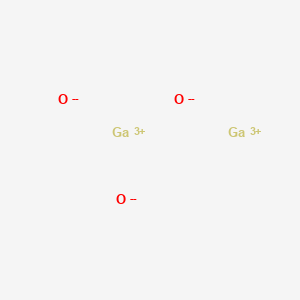 molecular formula Ga2O3 B083432 Gallium oxide CAS No. 12653-62-2