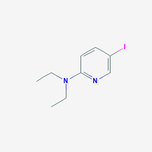 molecular formula C9H13IN2 B8343229 N,N-diethyl-5-iodopyridin-2-amine 