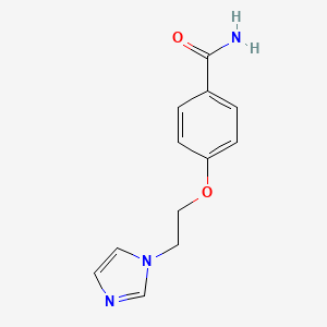4-(2-(1H-imidazol-1-yl)ethoxy)benzamide