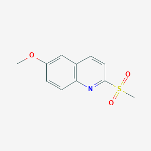 2-Methanesulfonyl-6-methoxy-quinoline