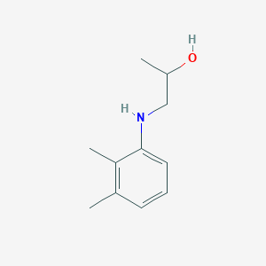 molecular formula C11H17NO B8343301 N-(beta-hydroxypropyl)-2,3-dimethylaniline 