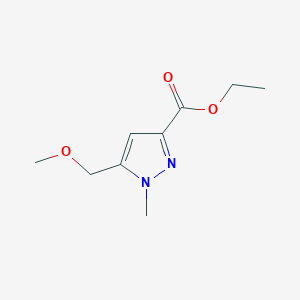 ethyl 5-(methoxymethyl)-1-methyl-1H-pyrazole-3-carboxylate