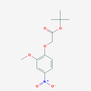 Tert-butyl 2-(2-methoxy-4-nitrophenoxy)acetate