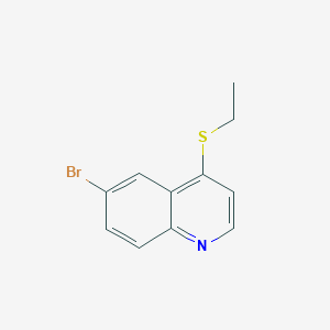 6-Bromo-4-ethylsulfanyl-quinoline