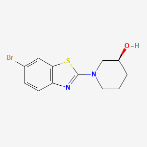 (S)-1-(6-bromobenzo[d]thiazol-2-yl)piperidin-3-ol