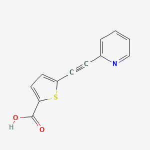 5-(Pyridine-2-ylethynyl)thiophene-2-carboxylic acid