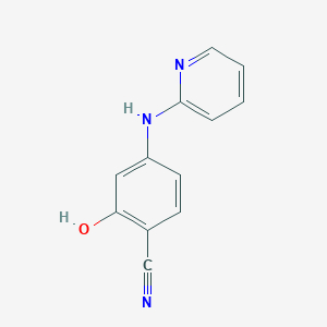 2-Cyano-5-(pyridin-2-ylamino)phenol