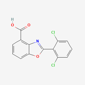 2-(2,6-Dichlorophenyl)benzoxazole-4-carboxylic acid