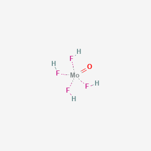 molecular formula F4MoO<br>F4H4MoO B083447 tetrafluoro(oxo)molybdenum CAS No. 14459-59-7