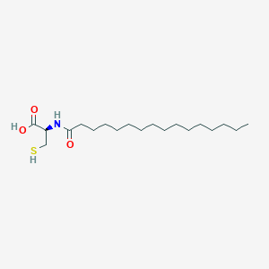 L-Cysteine, N-(1-oxohexadecyl)-