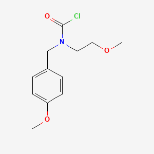4-Methoxybenzyl(2-methoxyethyl)carbamoyl chloride
