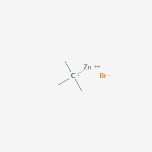 molecular formula C4H9BrZn B8344889 t-Butylzinc bromide 